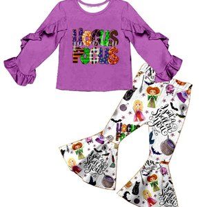 NWOT It's Just Hocus Pocus Girls 2 Pc Set